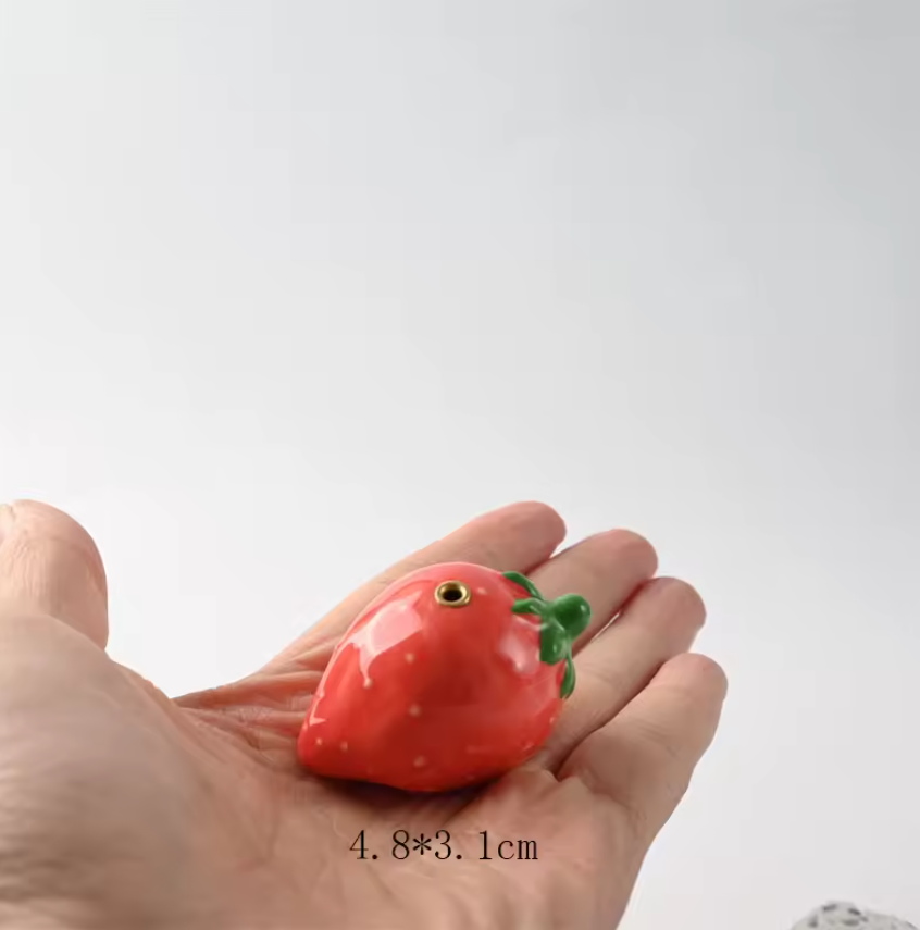 Strawberry Incense Holder