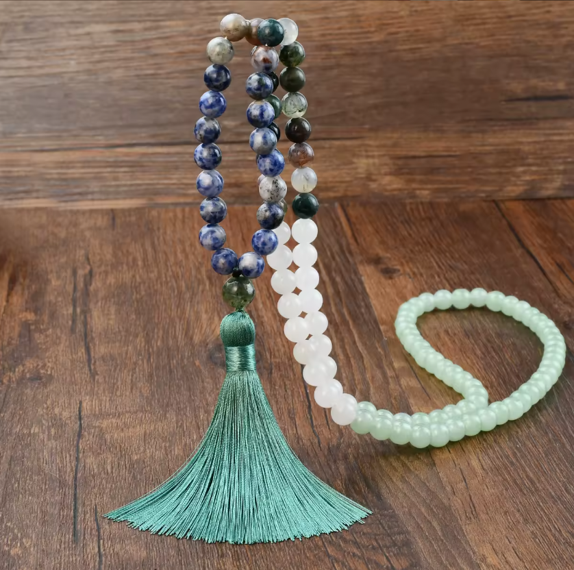 Aventurine & Sodalite Mala