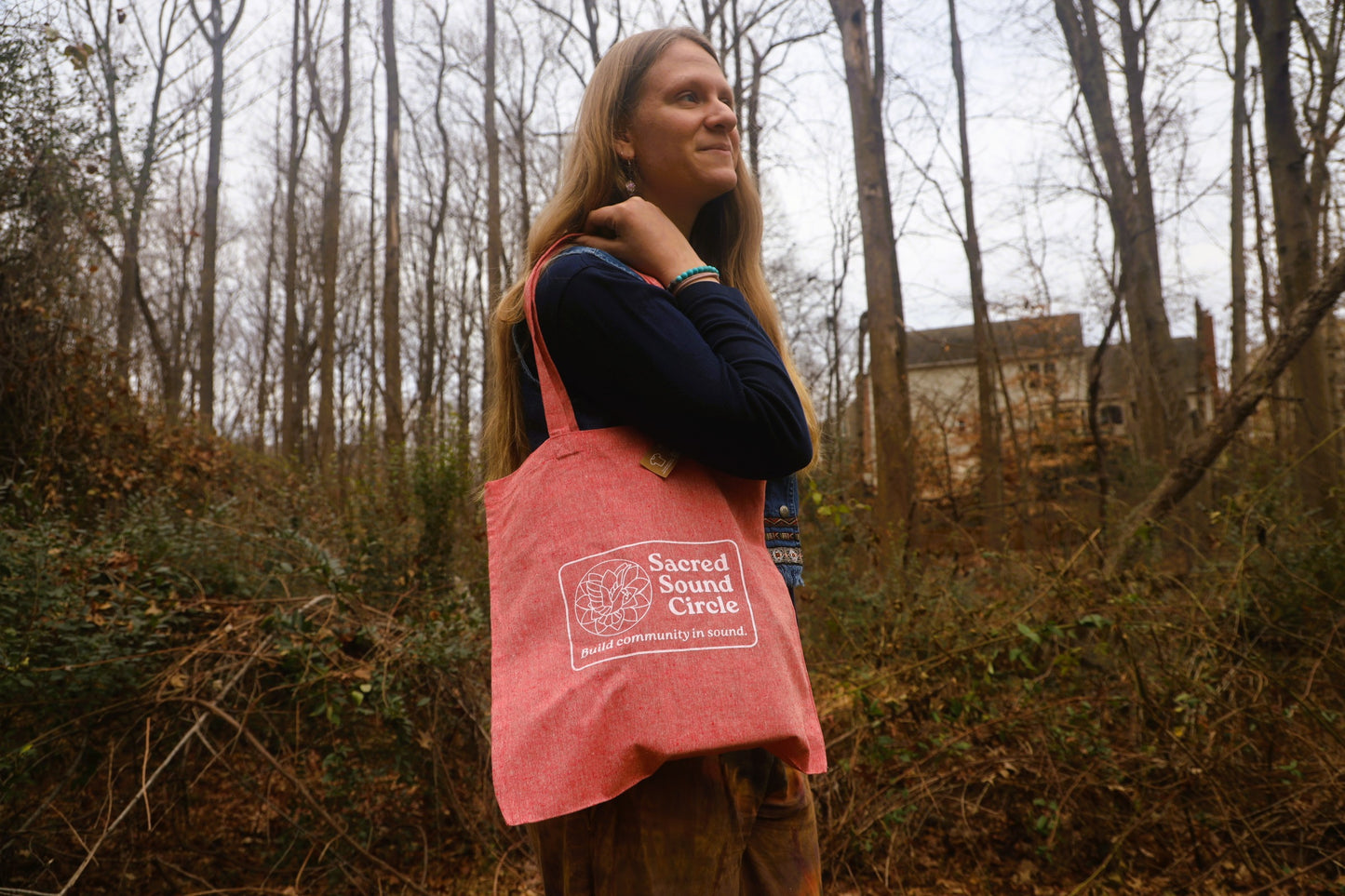 Sacred Sound Circle Tote Bag