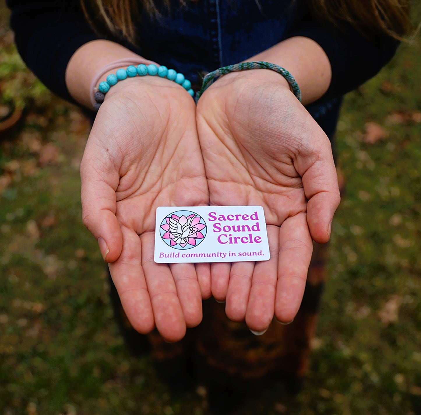 Sacred Sound Circle Sticker