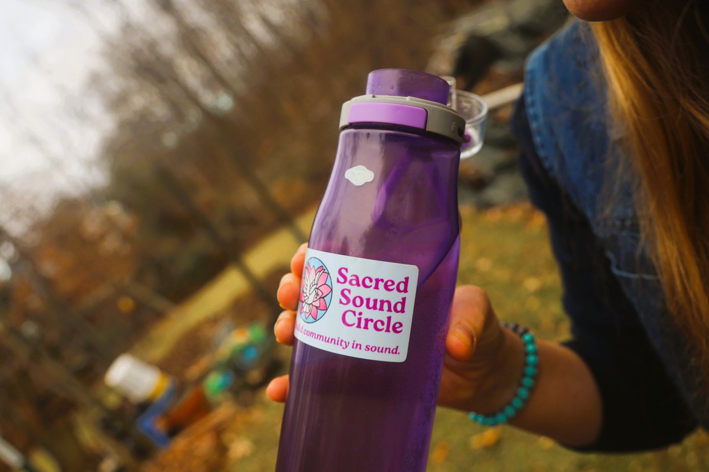 Sacred Sound Circle Sticker