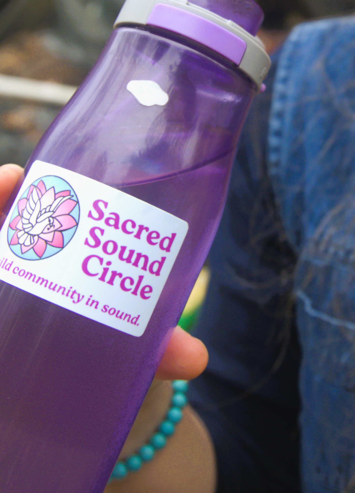 Sacred Sound Circle Sticker