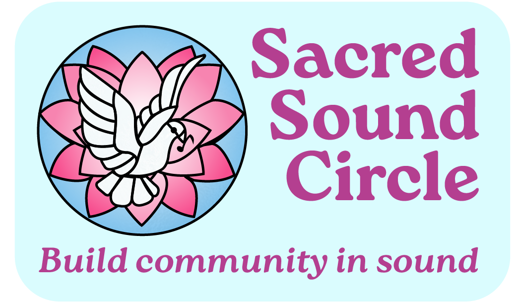 Sacred Sound Circle Sticker