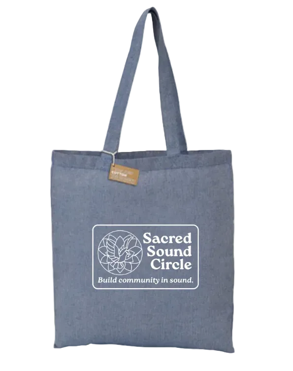 Sacred Sound Circle Tote Bag