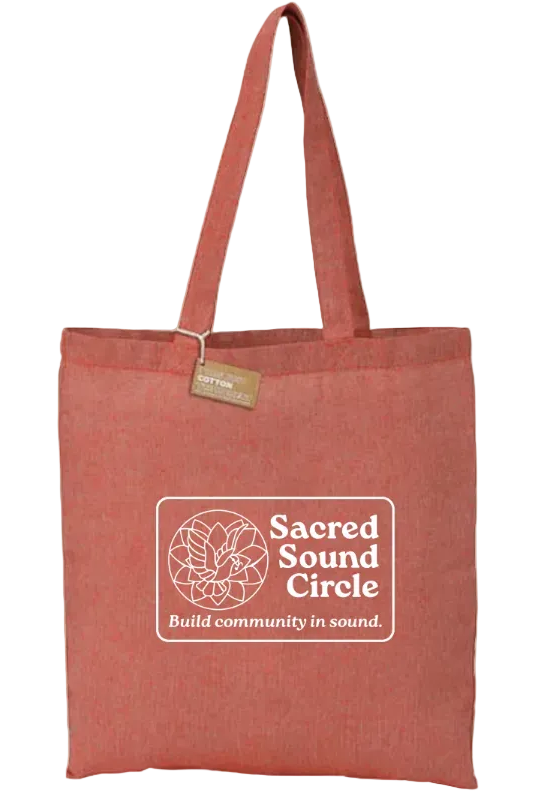 Sacred Sound Circle Tote Bag